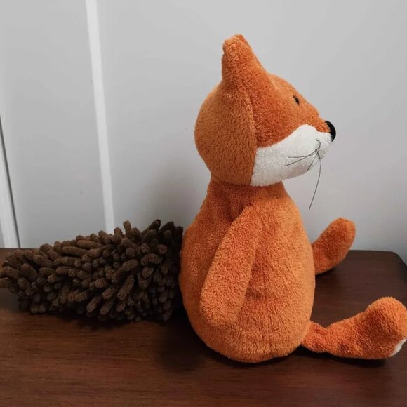 Jellycat Noodle Fox Stuffed Animal 12" 🧡🌿 (Retired) - Picture 3 of 5